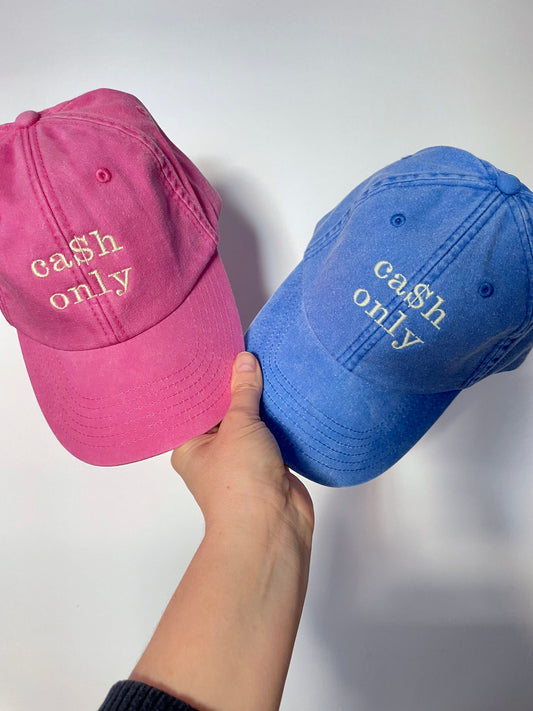 CA$H ONLY Cap