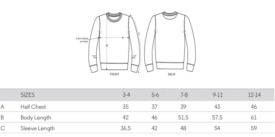 Sweater "PEACE" / Mini-Version (Kids)