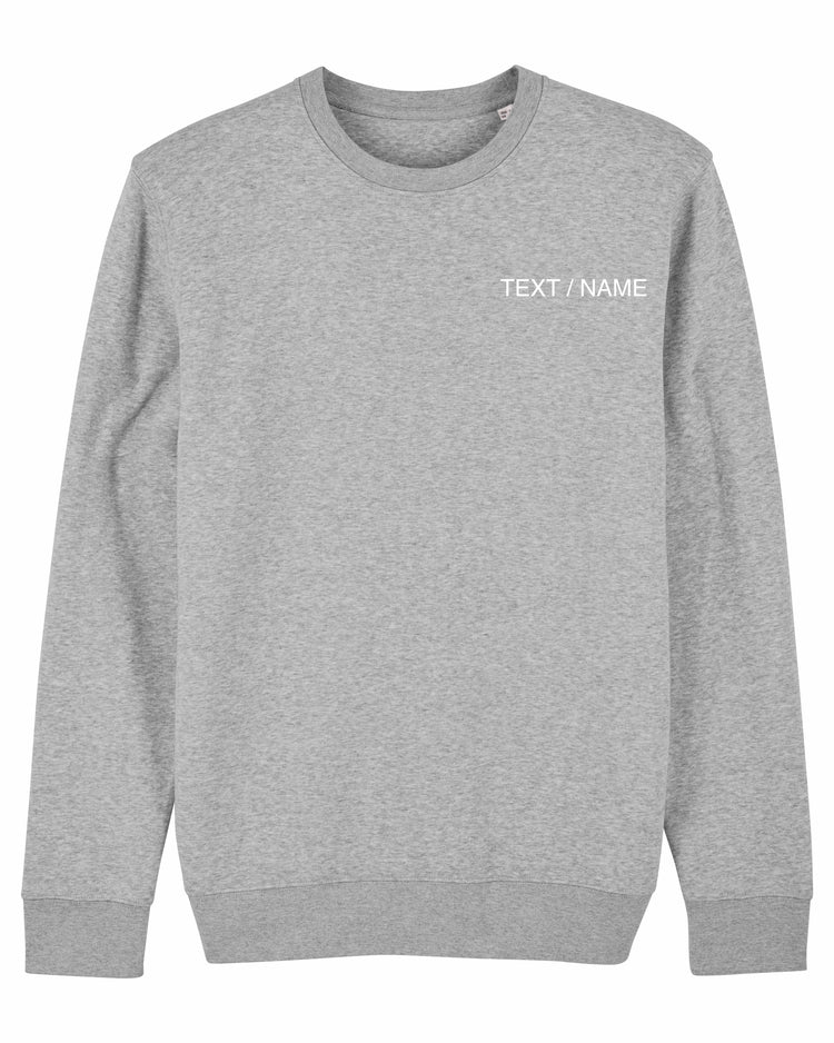 Sweatshirt DESIGN IT YOURSELF grau / Me-Version (Adults)
