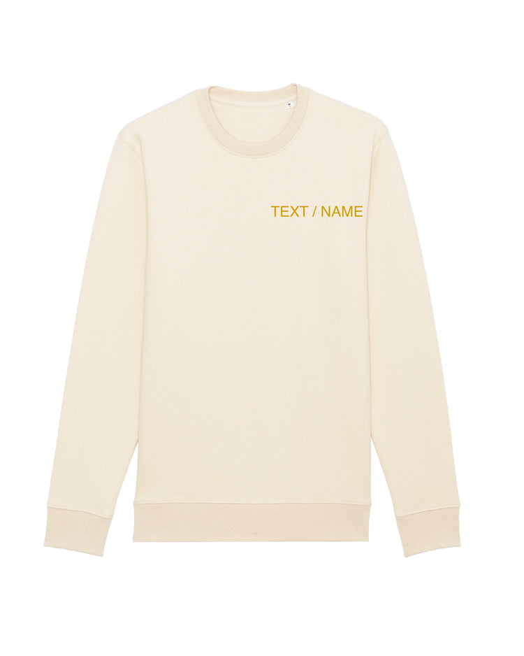 Sweatshirt DESIGN IT YOURSELF natur / Me-Version (Adults)