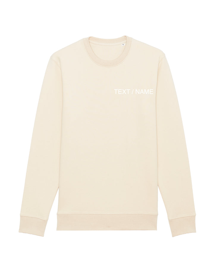 Sweatshirt DESIGN IT YOURSELF natur / Me-Version (Adults)