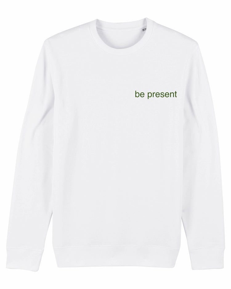 Pretty Christmas Sweater "be present" / Mini-Version (Kids)