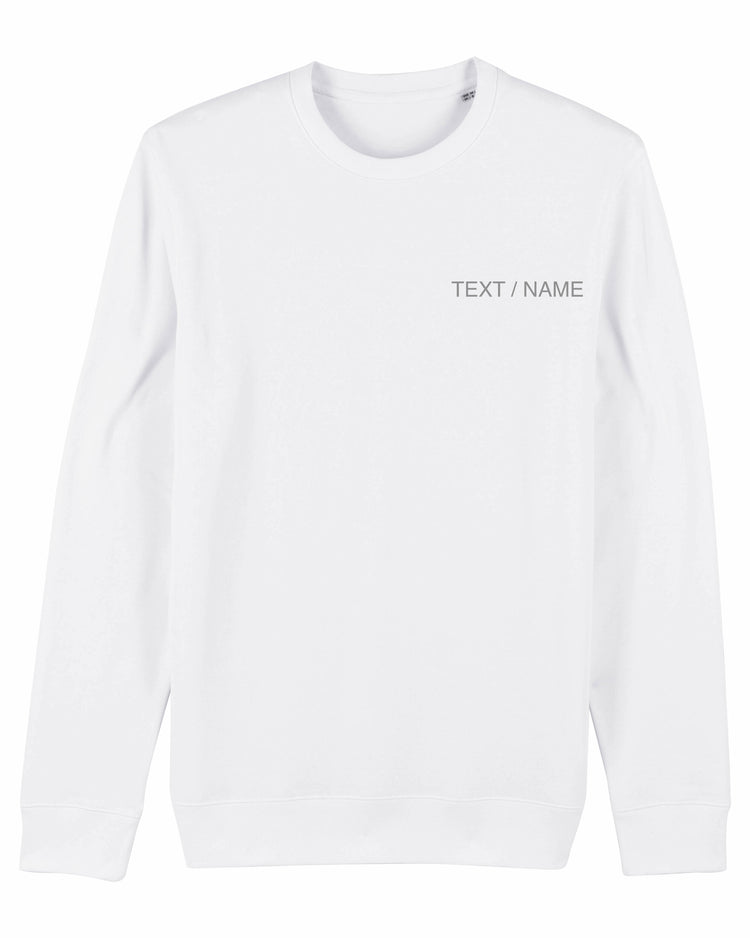 Sweatshirt DESIGN IT YOURSELF weiß / Me-Version (Adults)