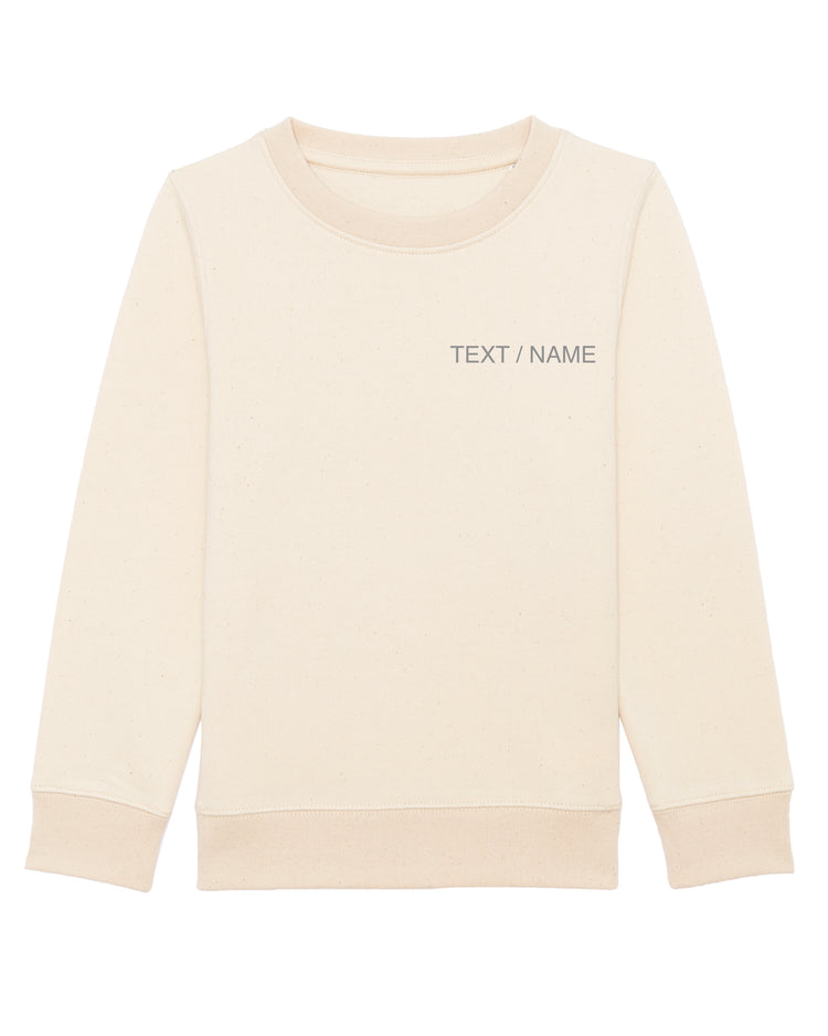 Sweatshirt DESIGN IT YOURSELF natur / Mini-Version (Kids)