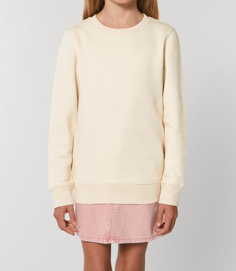 Sweatshirt DESIGN IT YOURSELF natur / Mini-Version (Kids)