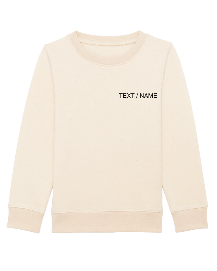 Sweatshirt DESIGN IT YOURSELF natur / Mini-Version (Kids)