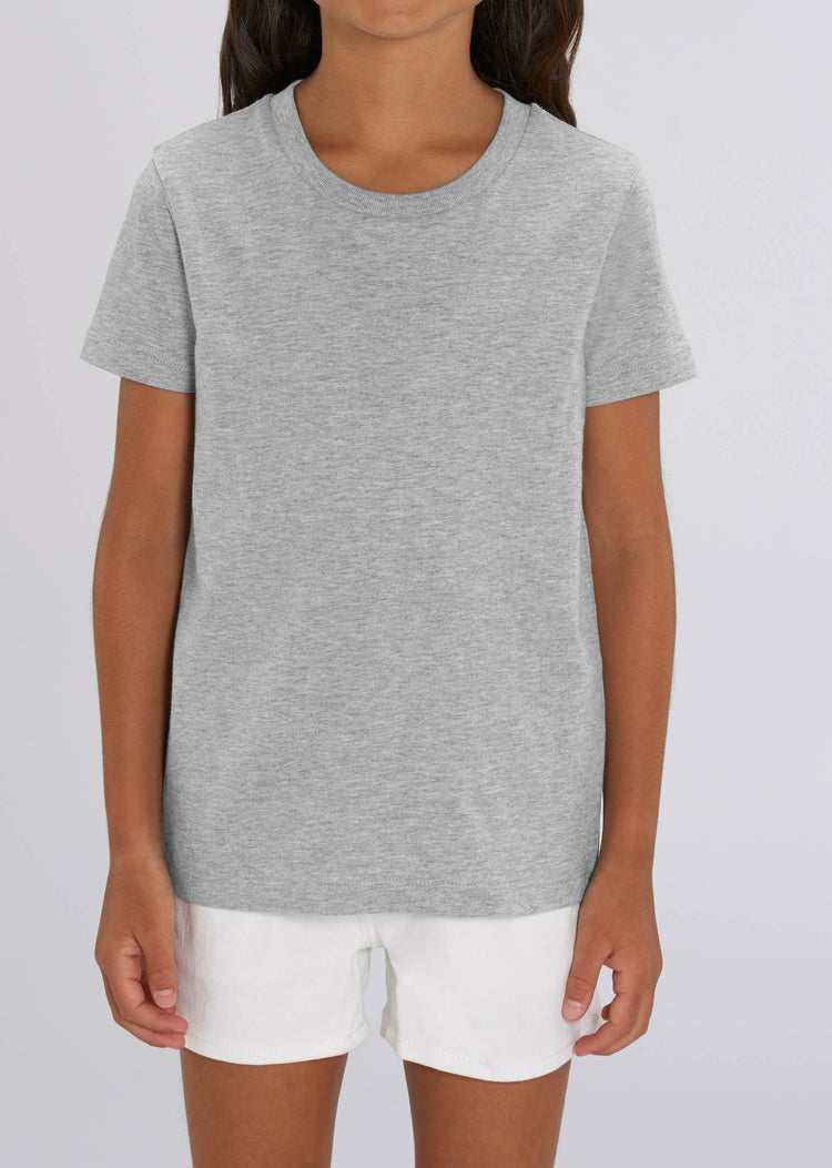 T-Shirt DESIGN IT YOURSELF grau / Mini-Version (Kids)