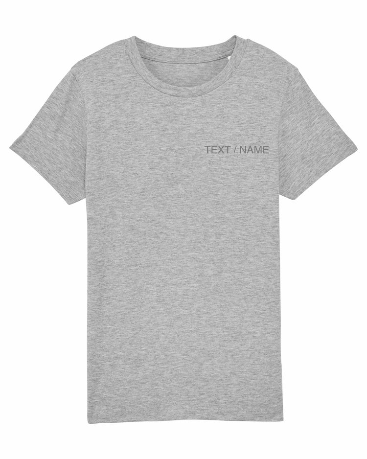 T-Shirt DESIGN IT YOURSELF grau / Mini-Version (Kids)