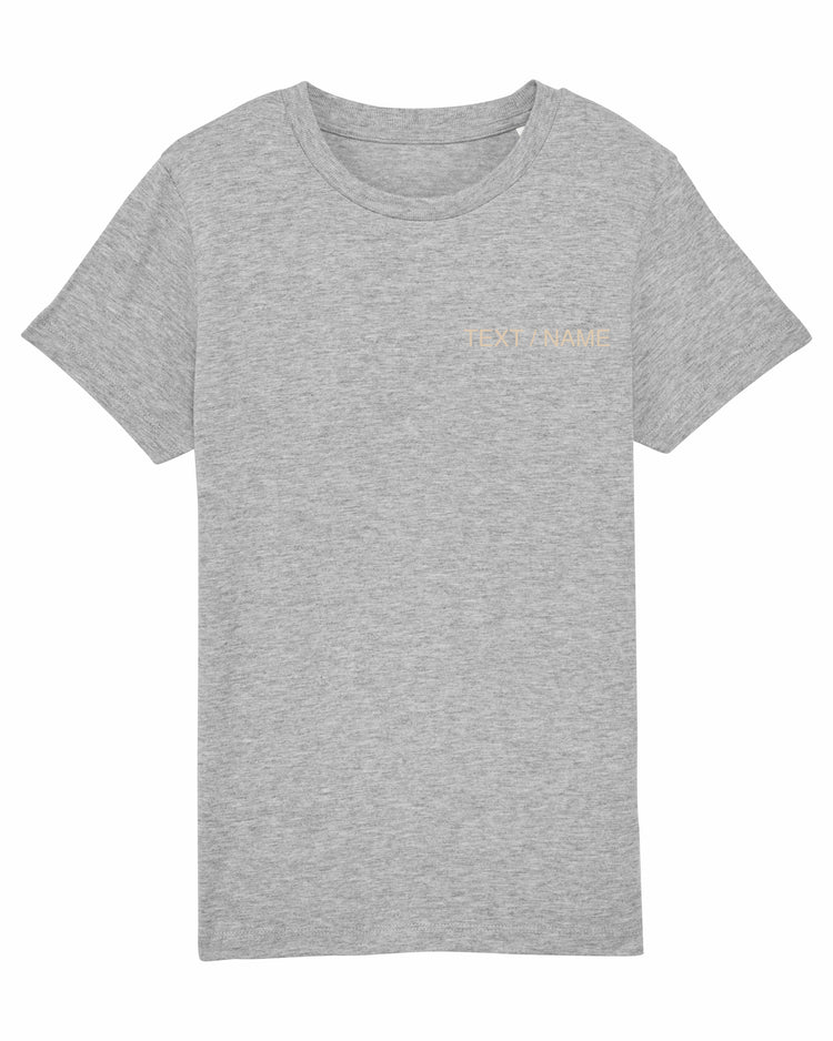 T-Shirt DESIGN IT YOURSELF grau / Mini-Version (Kids)