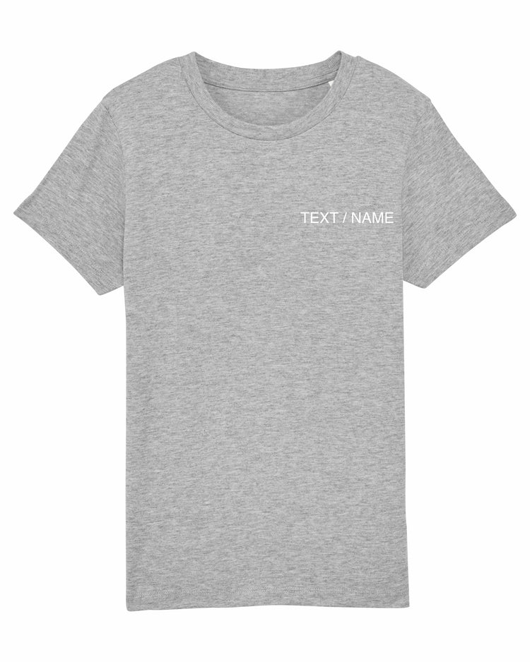 T-Shirt DESIGN IT YOURSELF grau / Mini-Version (Kids)