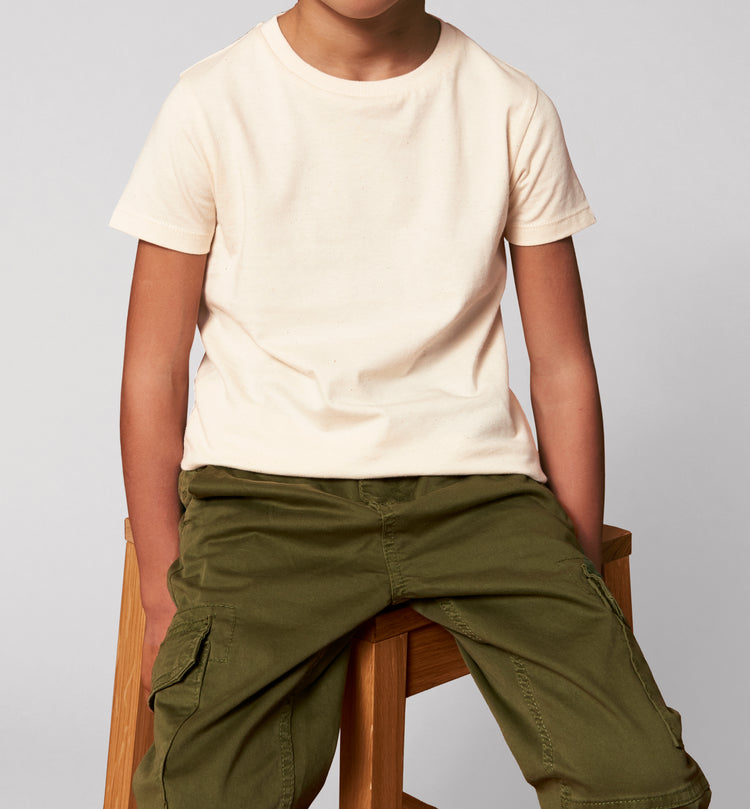T-Shirt DESIGN IT YOURSELF natur / Mini-Version (Kids)