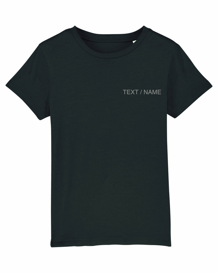 T-Shirt DESIGN IT YOURSELF schwarz / Mini-Version (Kids)