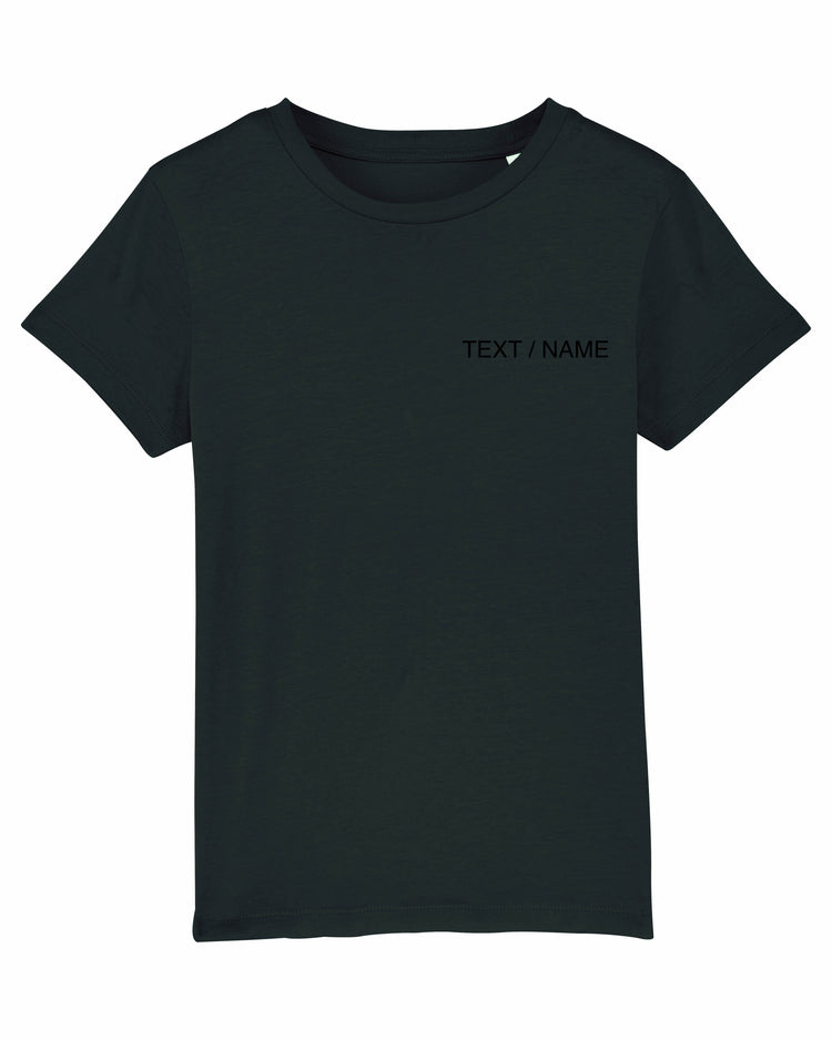 T-Shirt DESIGN IT YOURSELF schwarz / Mini-Version (Kids)