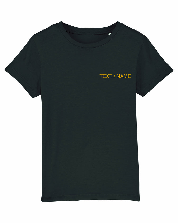 T-Shirt DESIGN IT YOURSELF schwarz / Mini-Version (Kids)