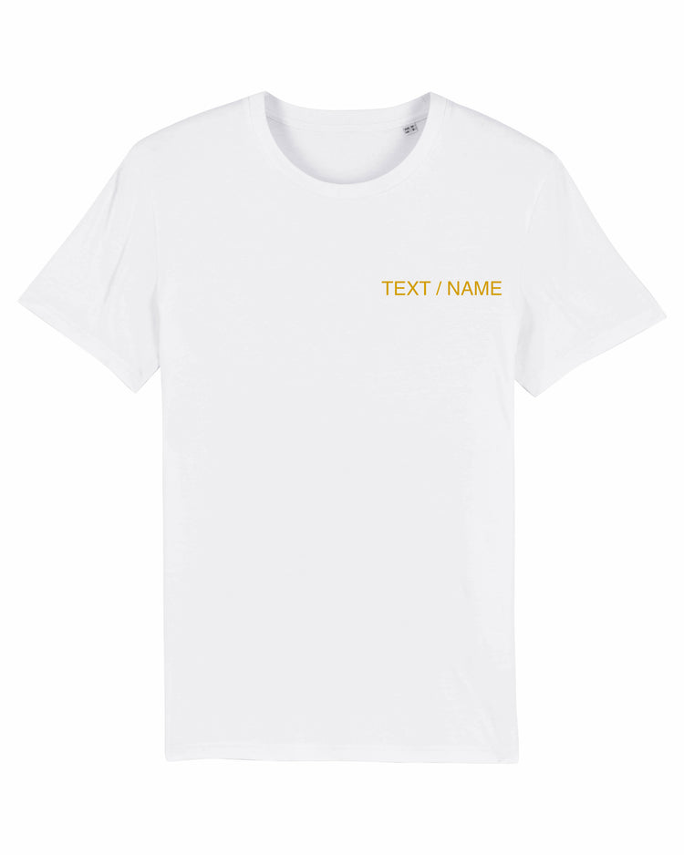 T-Shirt DESIGN IT YOURSELF weiß / Me-Version (Adults)