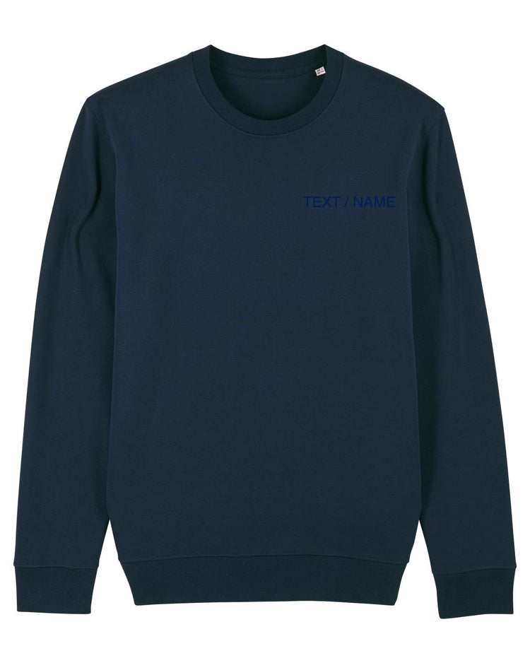 Sweatshirt DESIGN IT YOURSELF dunkelblau / Me-Version (Adults)