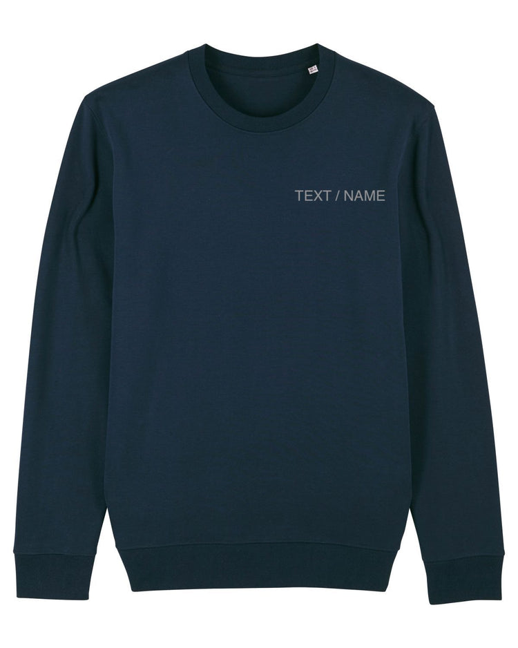 Sweatshirt DESIGN IT YOURSELF dunkelblau / Me-Version (Adults)