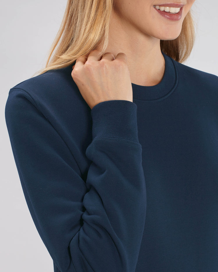 Sweatshirt DESIGN IT YOURSELF dunkelblau / Me-Version (Adults)