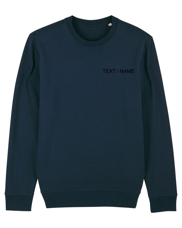 Sweatshirt DESIGN IT YOURSELF dunkelblau / Me-Version (Adults)