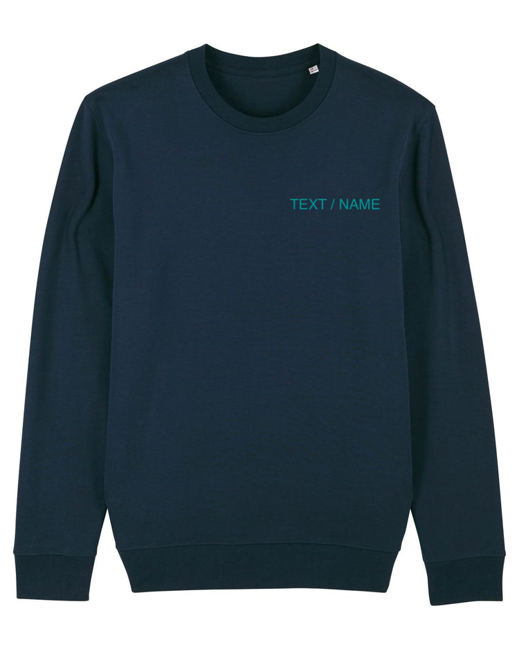 Sweatshirt DESIGN IT YOURSELF dunkelblau / Me-Version (Adults)