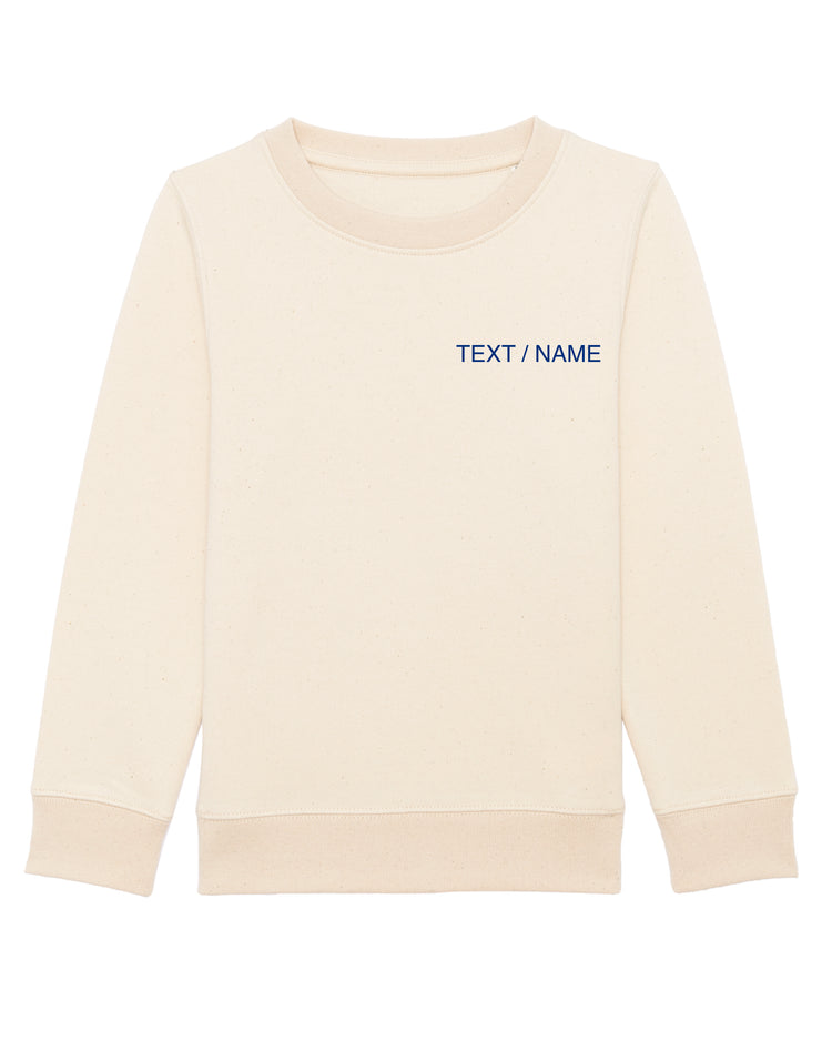 Sweatshirt DESIGN IT YOURSELF natur / Mini-Version (Kids)