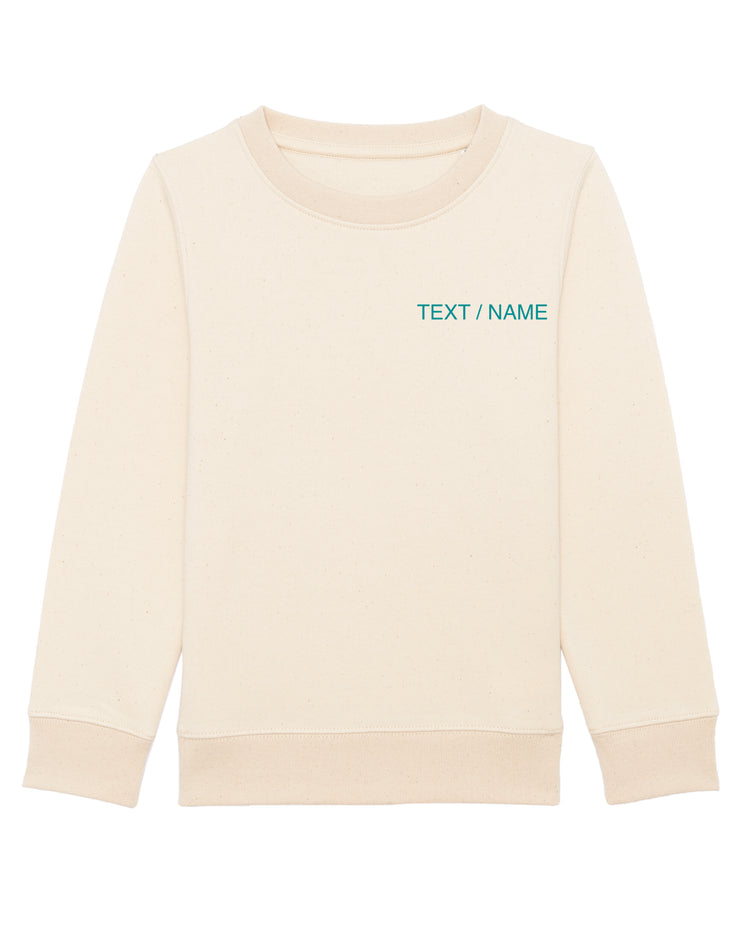Sweatshirt DESIGN IT YOURSELF natur / Mini-Version (Kids)
