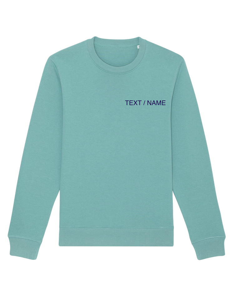 Sweatshirt DESIGN IT YOURSELF türkis / Me-Version (Adults)