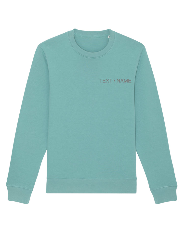 Sweatshirt DESIGN IT YOURSELF türkis / Me-Version (Adults)