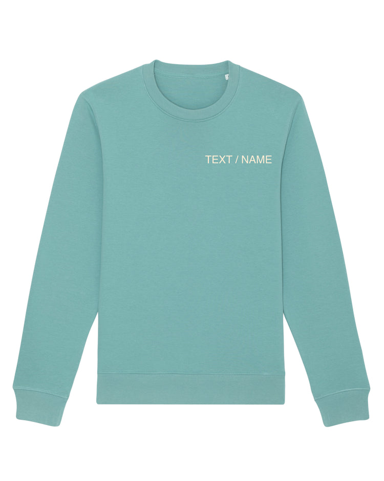 Sweatshirt DESIGN IT YOURSELF türkis / Me-Version (Adults)