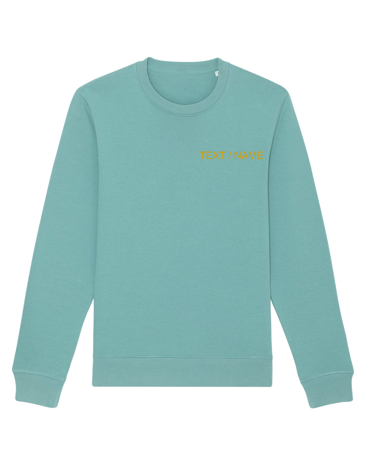 Sweatshirt DESIGN IT YOURSELF türkis / Me-Version (Adults)