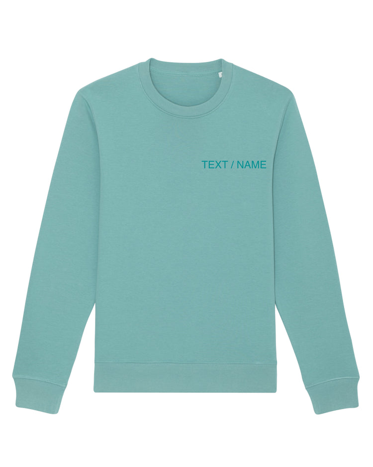 Sweatshirt DESIGN IT YOURSELF türkis / Me-Version (Adults)