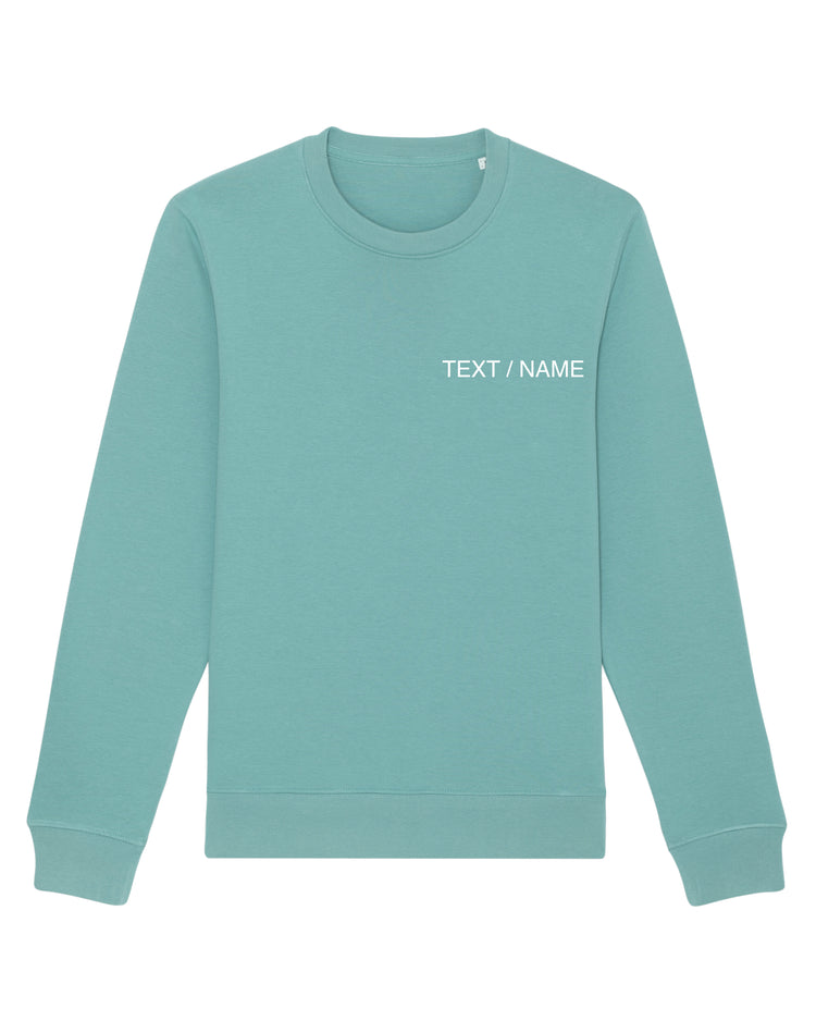 Sweatshirt DESIGN IT YOURSELF türkis / Me-Version (Adults)