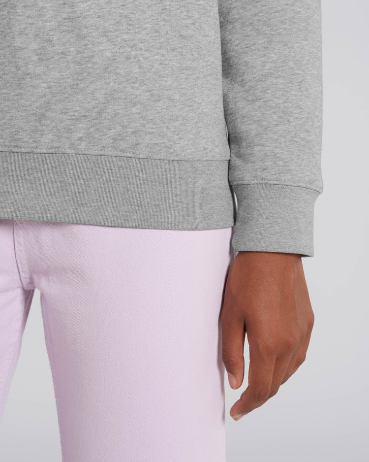 Sweatshirt DESIGN IT YOURSELF grau / Me-Version (Adults)