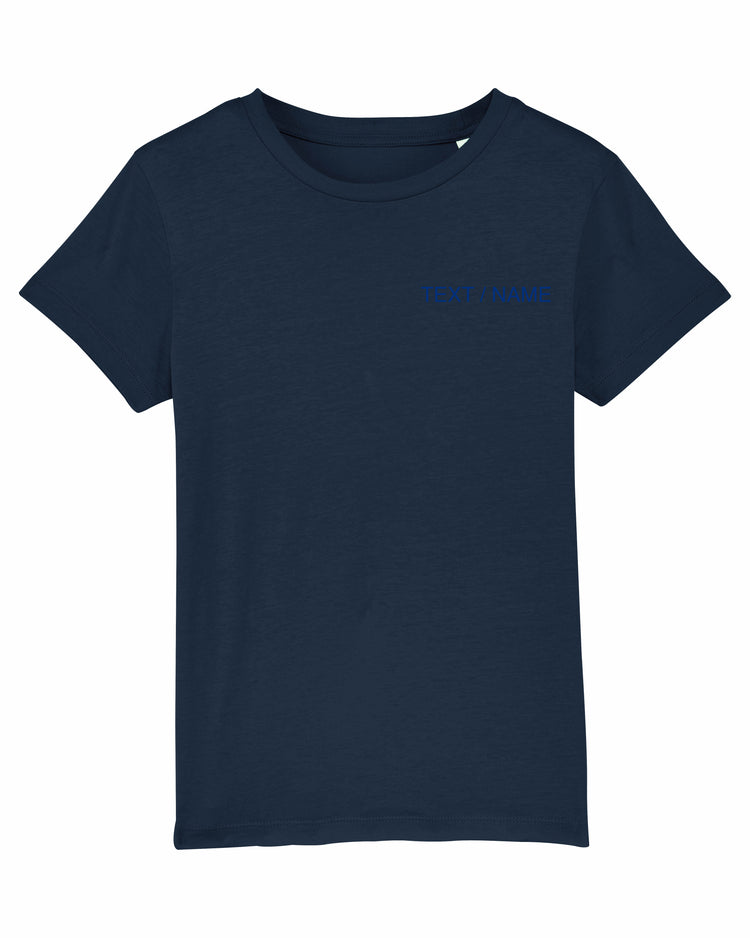 T-Shirt DESIGN IT YOURSELF dunkelblau / Mini-Version (Kids)