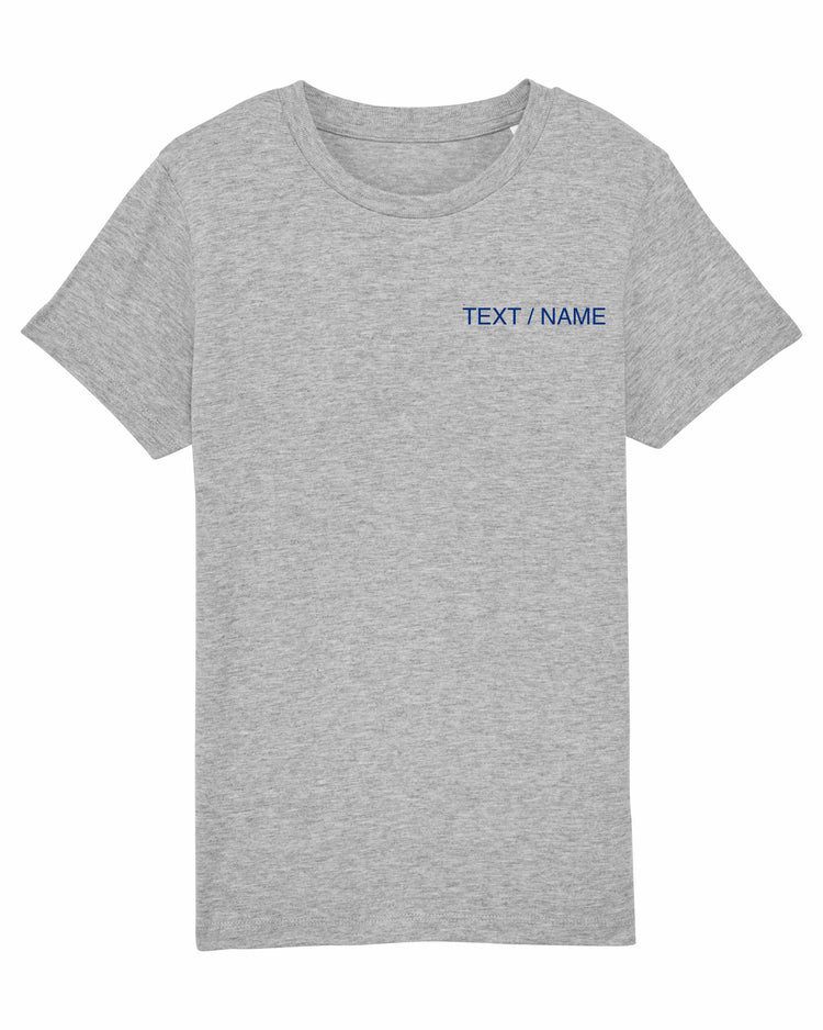 T-Shirt DESIGN IT YOURSELF grau / Mini-Version (Kids)
