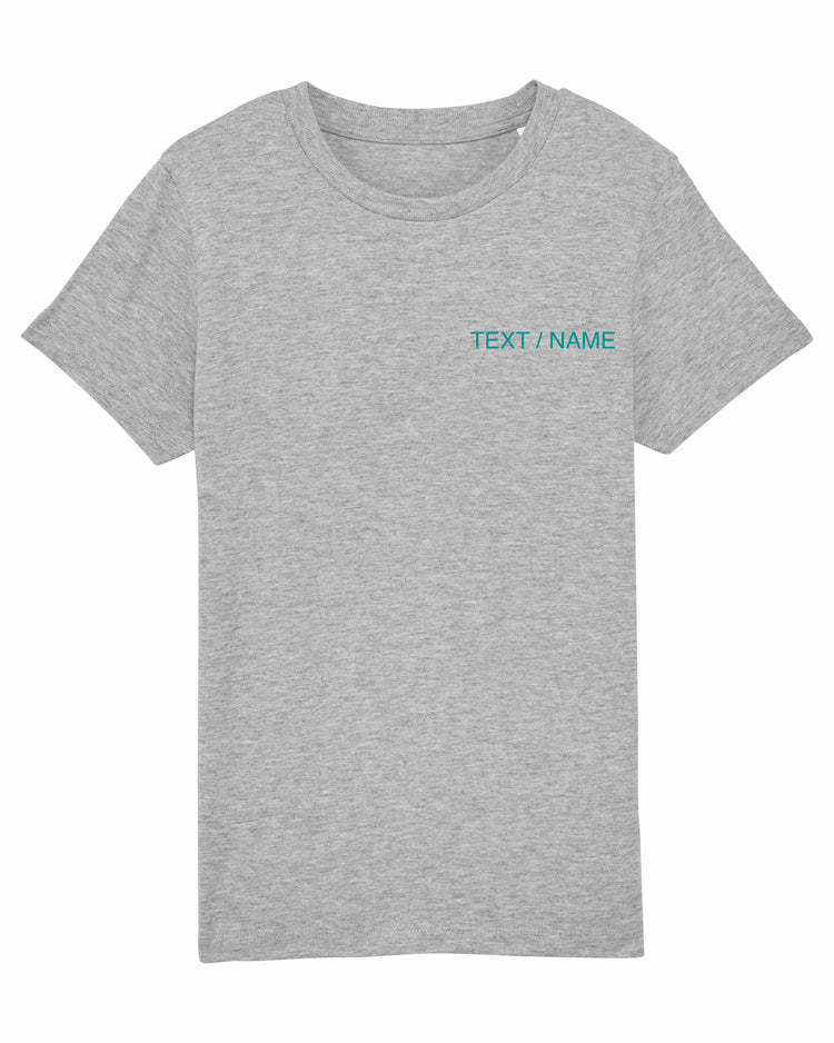 T-Shirt DESIGN IT YOURSELF grau / Mini-Version (Kids)