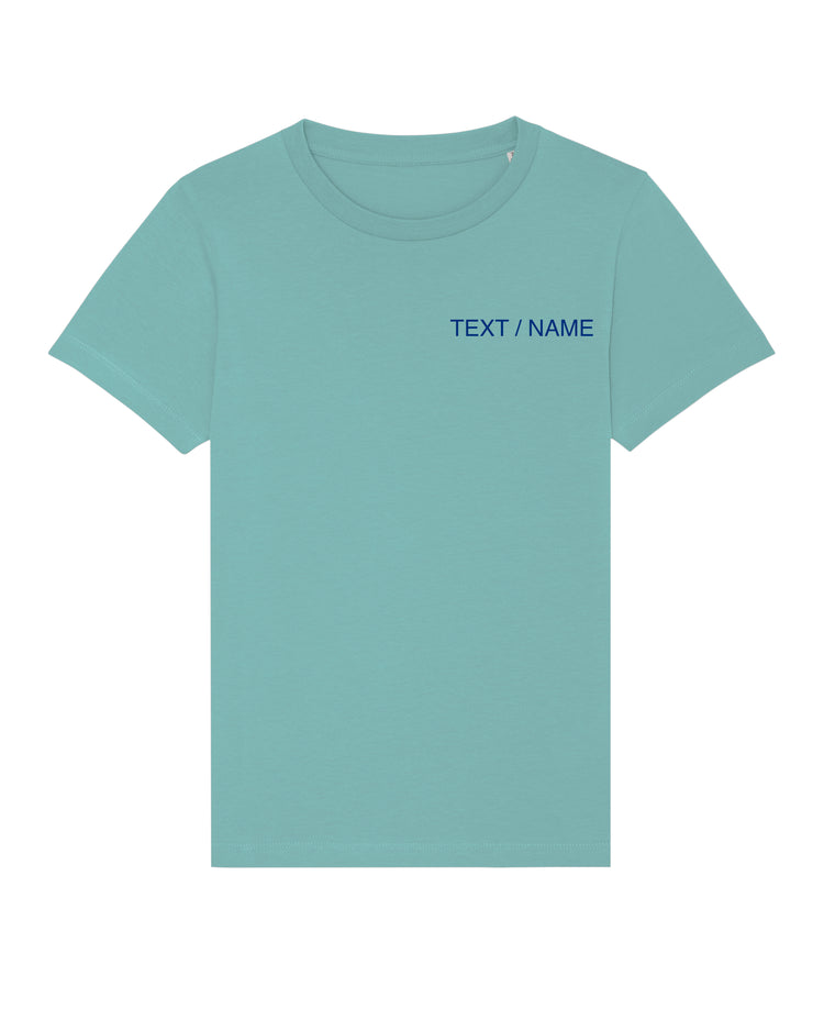 T-Shirt DESIGN IT YOURSELF türkis / Mini-Version (Kids)