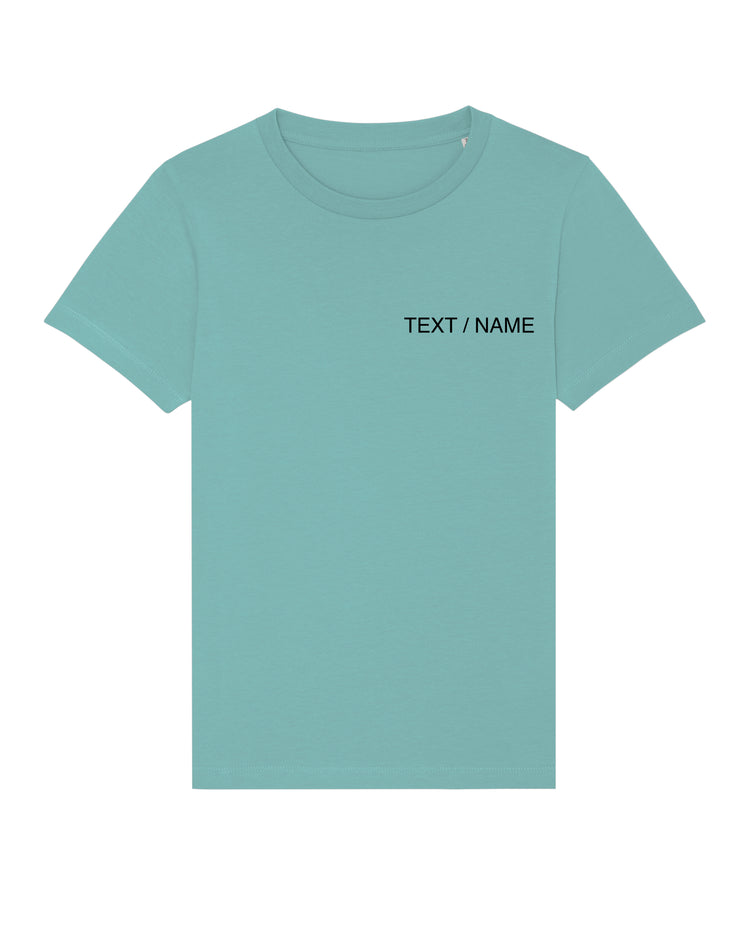 T-Shirt DESIGN IT YOURSELF türkis / Mini-Version (Kids)