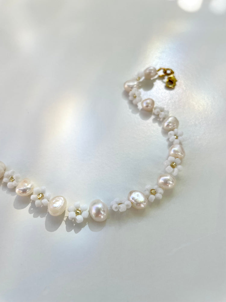 Armband DAISIES & PEARLS