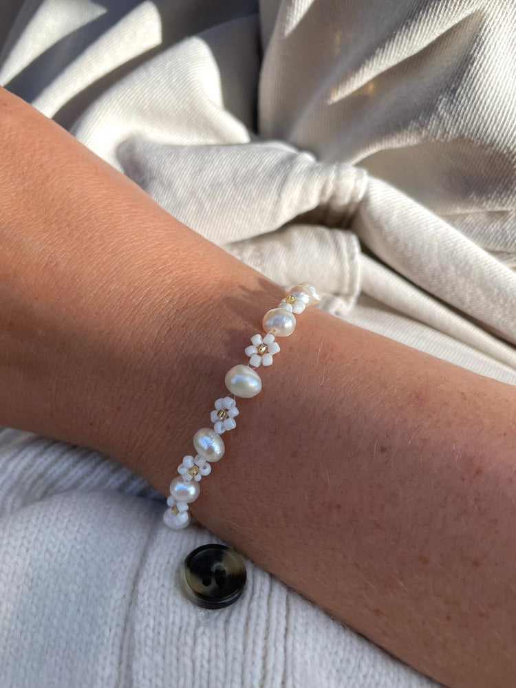 Armband DAISIES & PEARLS