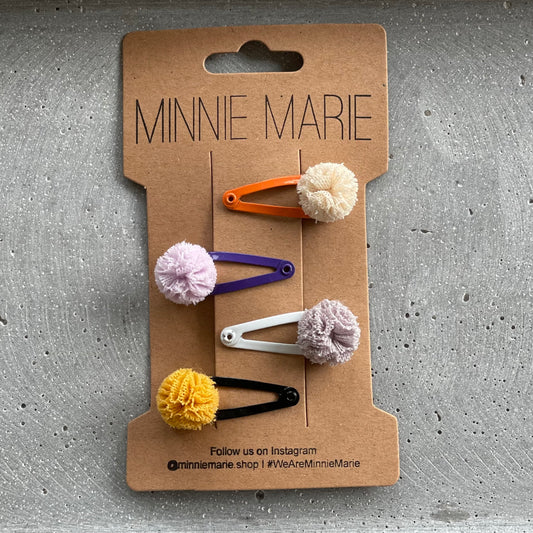 Haarspangen LOVE / Mini-Version (klein) Halloween Edition