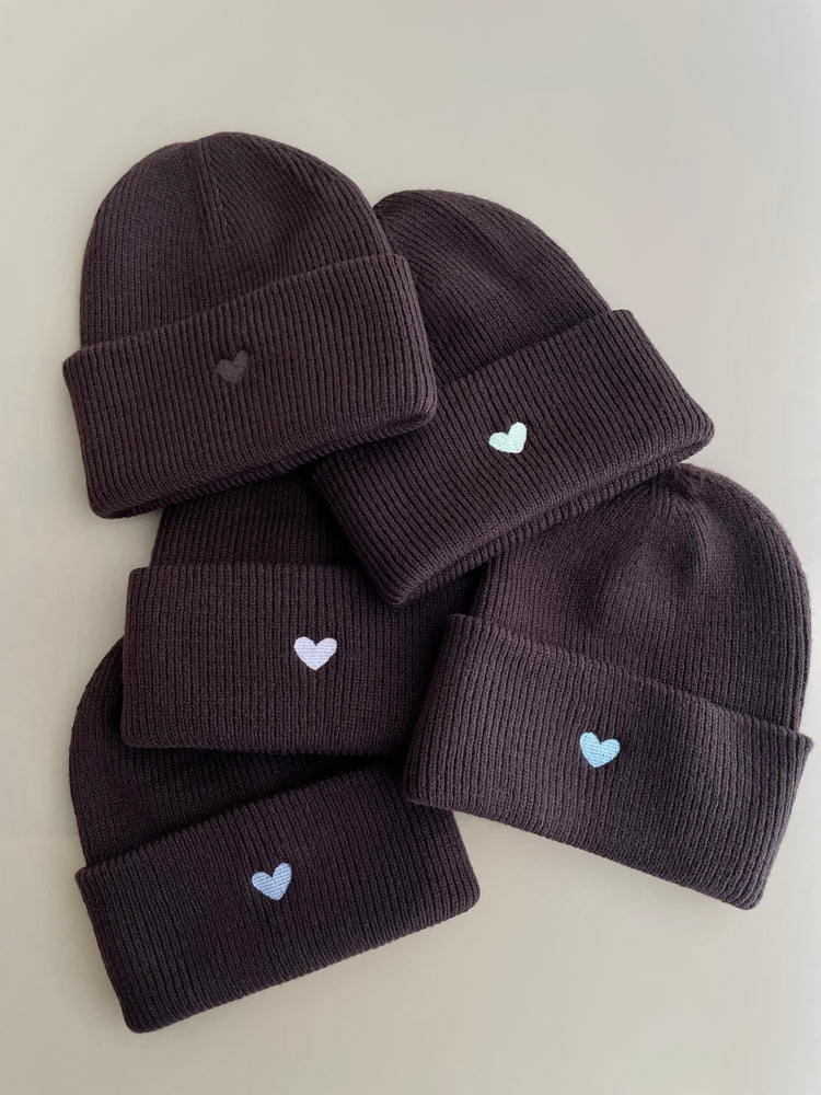 Mütze LOVE braun