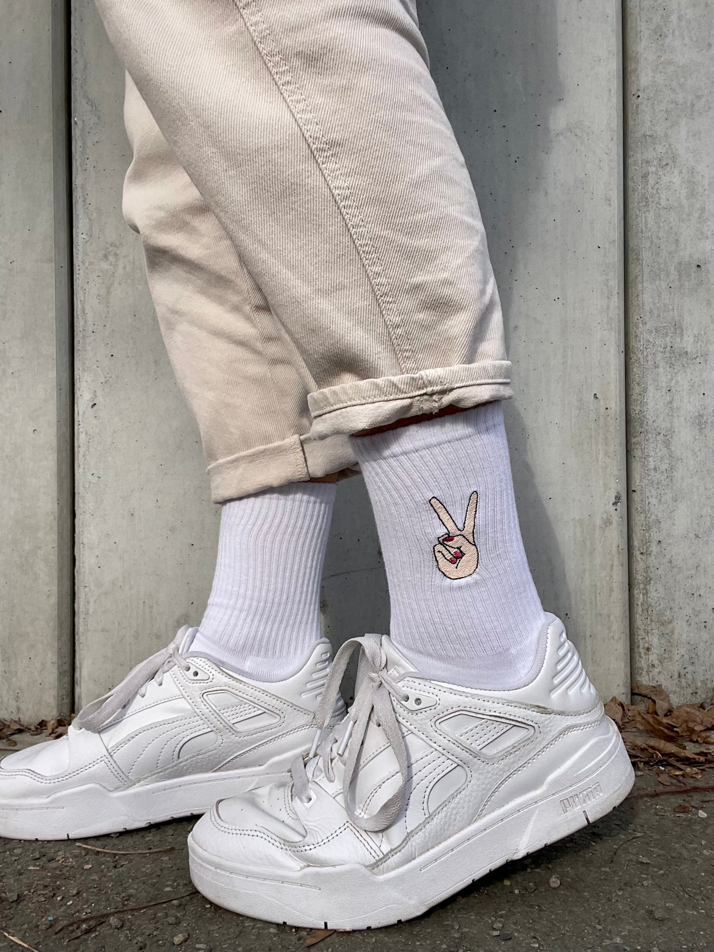 PEACE VIBES Socken