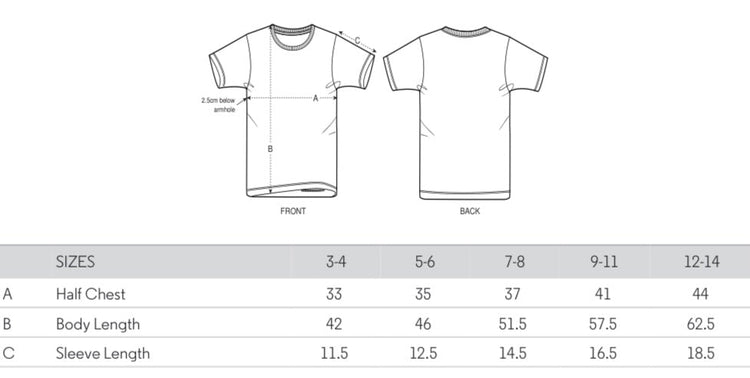 T-Shirt "PEACE" / Mini-Version (Kids)