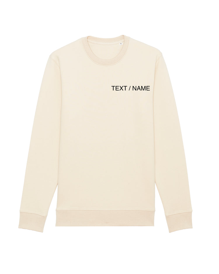 Sweatshirt DESIGN IT YOURSELF natur / Me-Version (Adults)