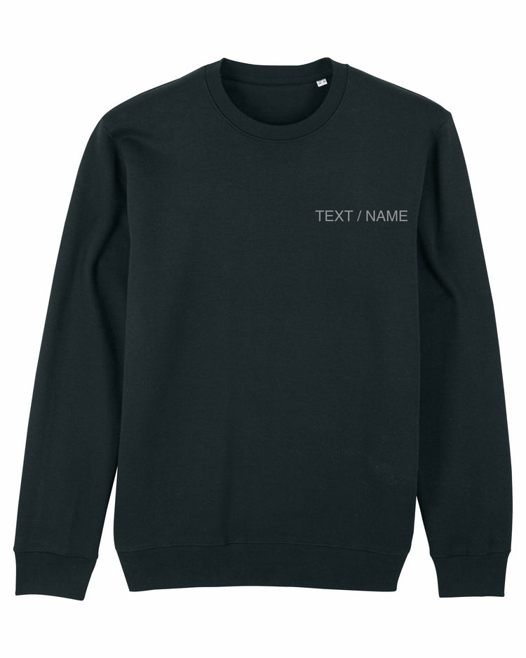 Sweatshirt DESIGN IT YOURSELF schwarz / Me-Version (Adults)