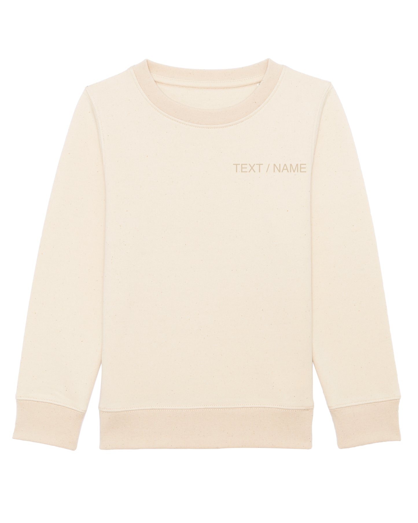 Sweatshirt DESIGN IT YOURSELF natur / Mini-Version (Kids)