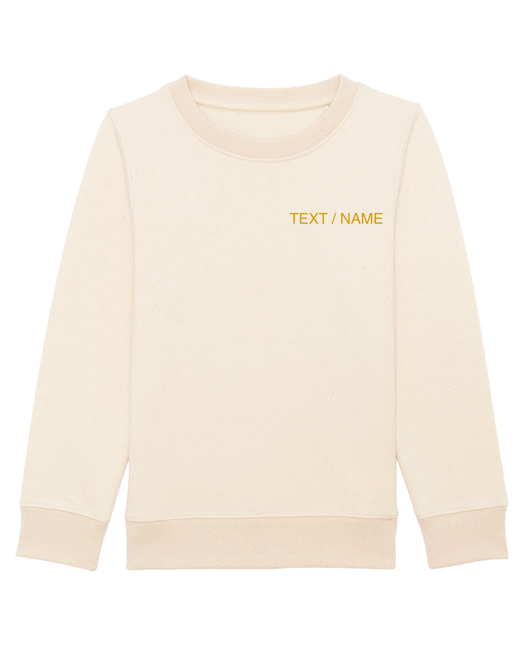 Sweatshirt DESIGN IT YOURSELF natur / Mini-Version (Kids)