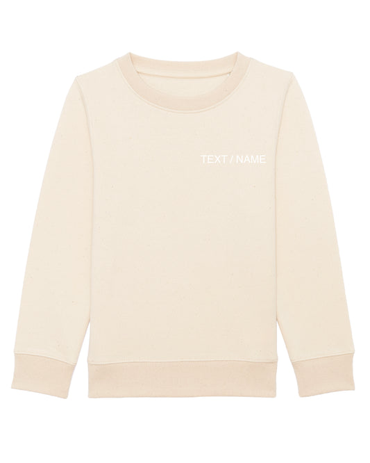 Sweatshirt DESIGN IT YOURSELF natur / Mini-Version (Kids)