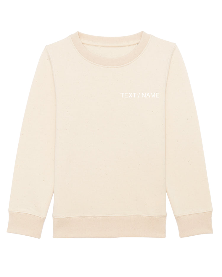 Sweatshirt DESIGN IT YOURSELF natur / Mini-Version (Kids)